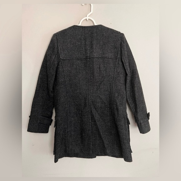 NWOT Isabel Marant Etoile Clifford Double Breasted Pea Coat Size 34 - Picture 6 of 8